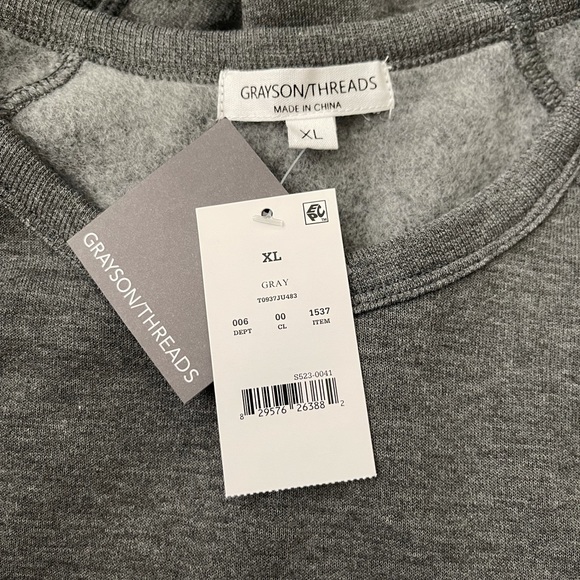 Grayson Threads “Good Vibes” Sweatshirt NWT - Picture 6 of 7